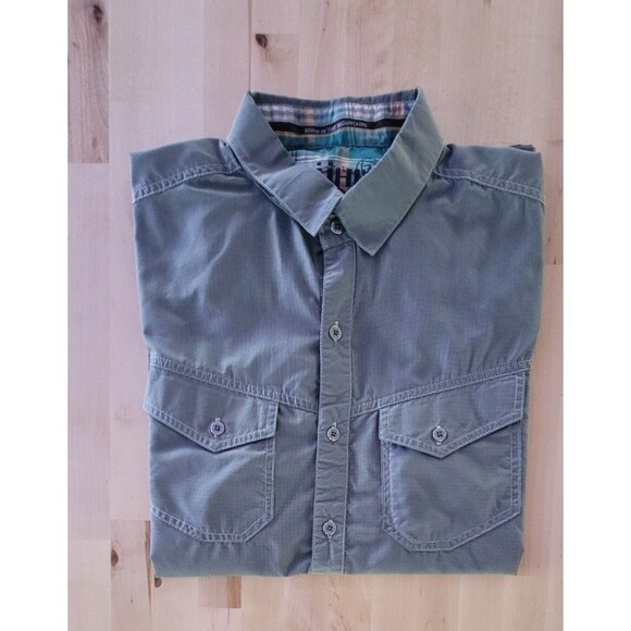 Kuhl Other - Kuhl Mountain Grown Men’s Sage Green Short Sleeve Eluxor Shirt Size Large